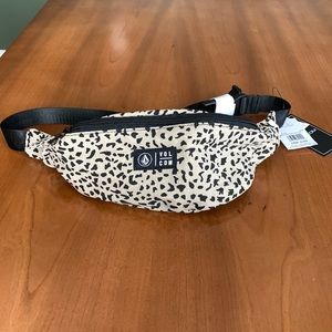 Brand New Volcom Leopard Print Fanny Pack